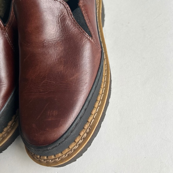 Georgia Giant GB00142 Brown Leather Work Shoes size 7 - Picture 6 of 16